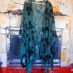 Torrid Emerald Green Kimono